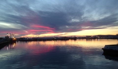 Reykjavik Midnight Sunset